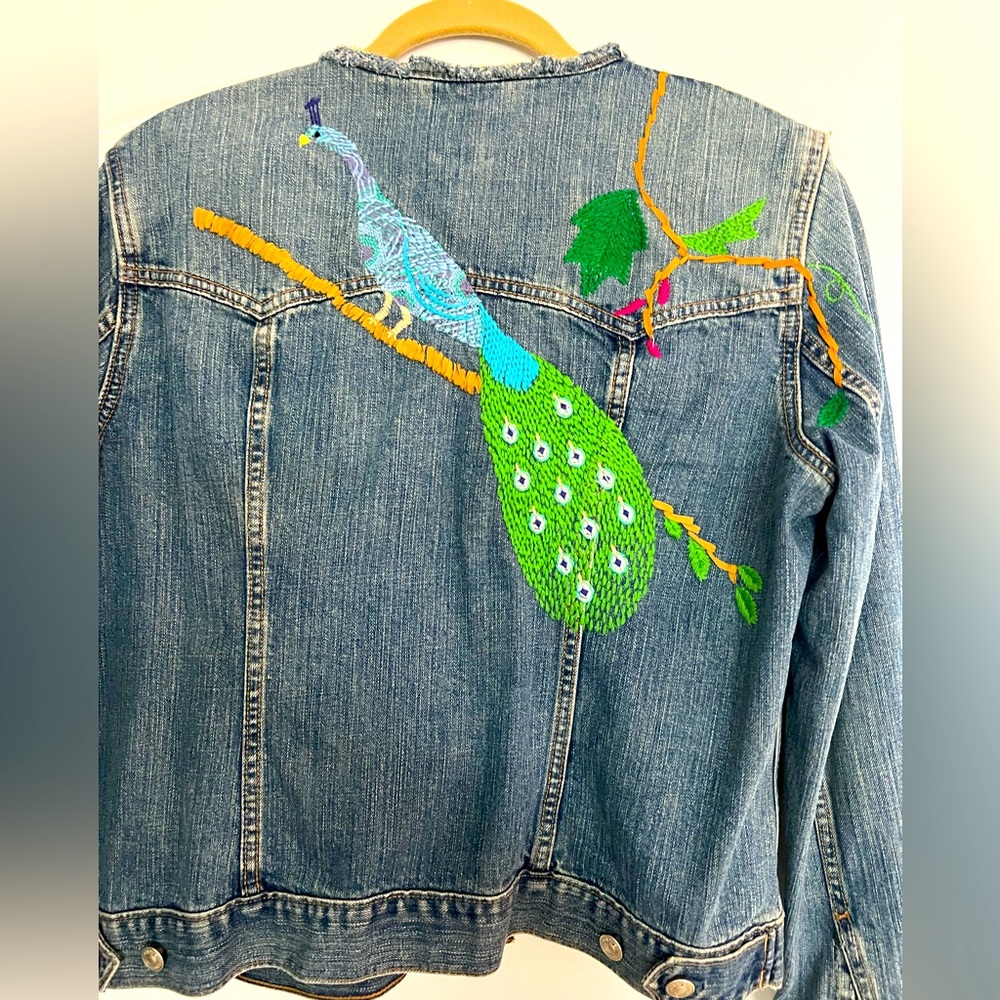Embellished Jean jacket
